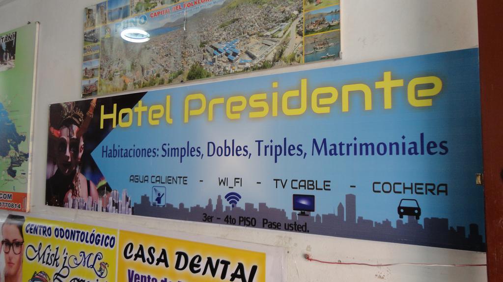 Presidente Inn Puno Esterno foto